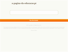 Tablet Screenshot of a-pagina-da-educacao.pt